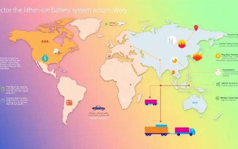 What factors influence the cost of lithium-ion battery systems in different regions