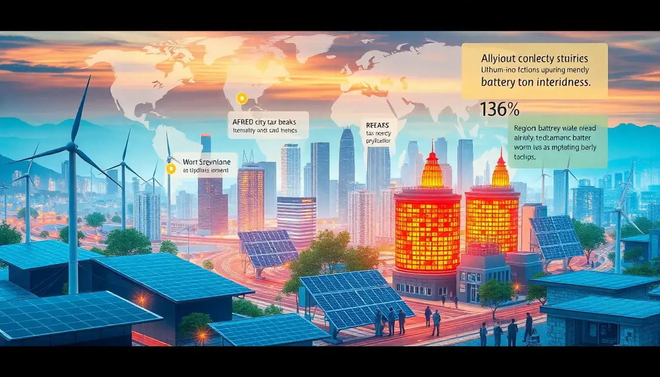Are there any regional incentives that can reduce the cost of lithium-ion battery systems