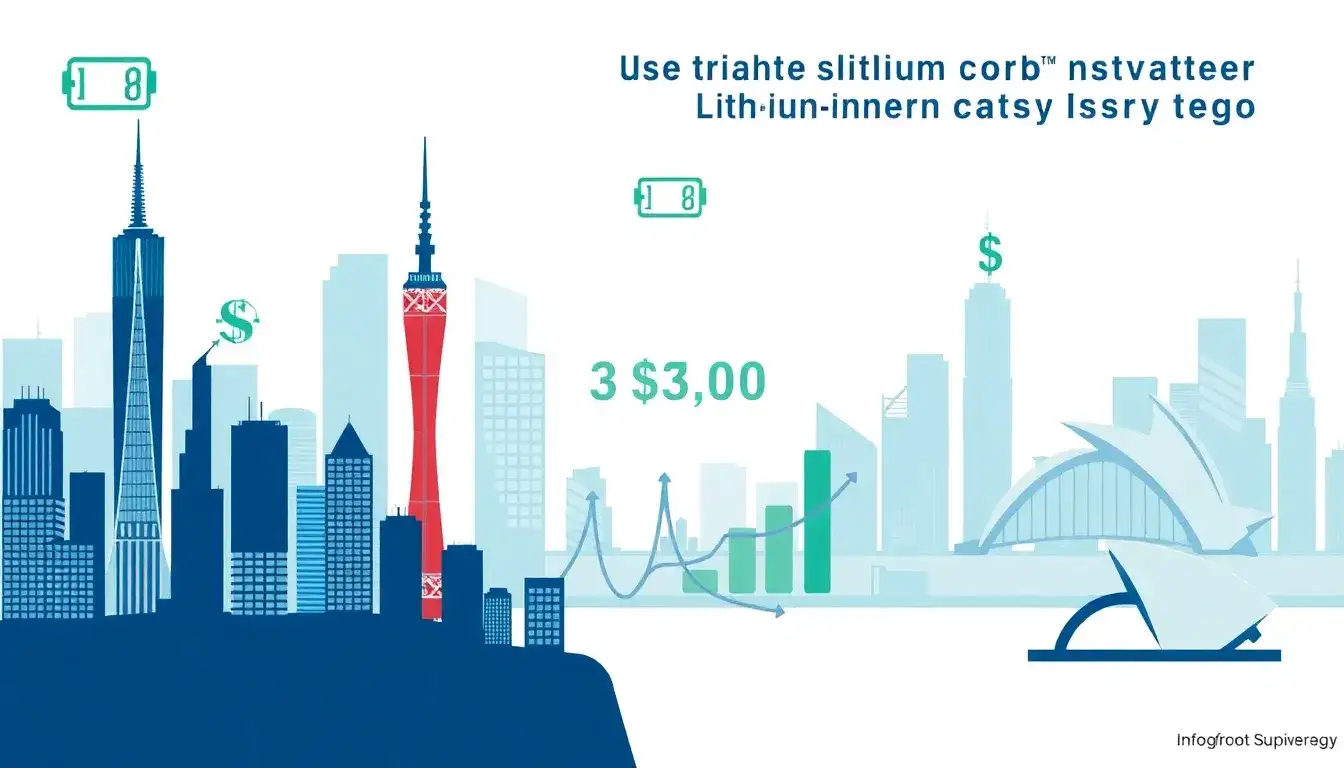 What are the average installation costs for lithium-ion battery systems in major cities