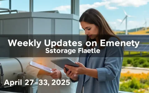 Weekly Updates on Energy Storage Projects (April 27-30, 2025)