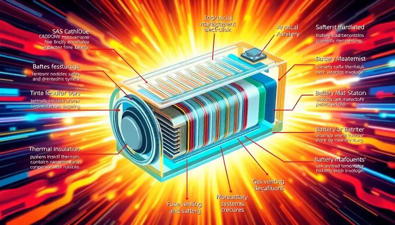 What safety measures are in place to prevent thermal runaway in lithium-ion batteries