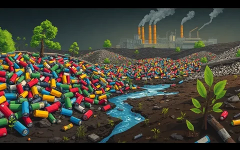 Are there any environmental concerns associated with the disposal of lithium-ion batteries