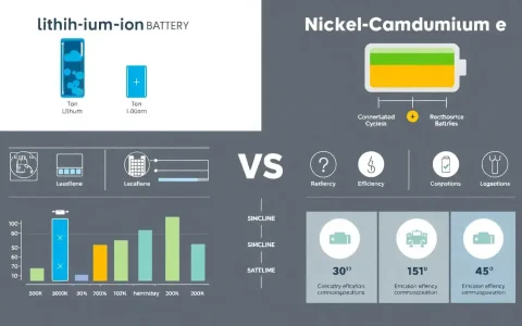 How do lithium-ion batteries compare to nickel-cadmium batteries in terms of lifespan