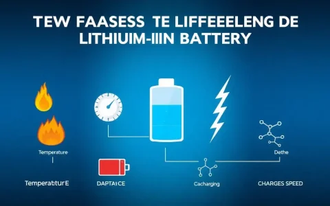 What factors most influence the lifespan of lithium-ion batteries
