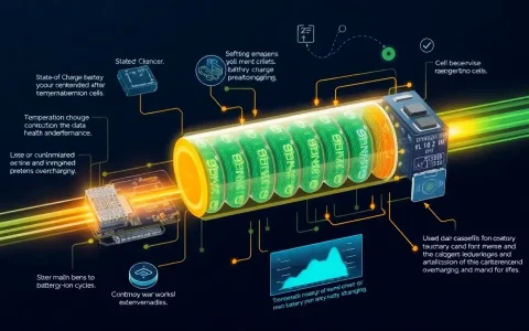 What role does the battery management system play in extending the lifespan of lithium-ion batteries
