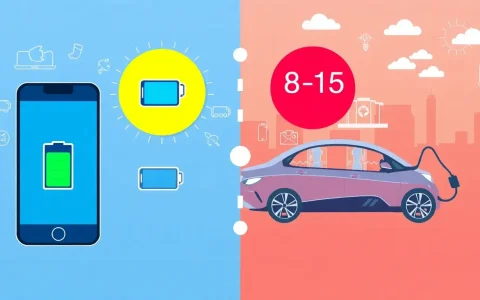 How does the lifespan of lithium-ion batteries vary between different applications like smartphones and electric vehicles