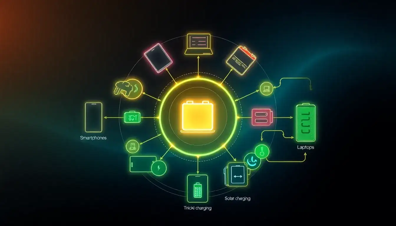 How does the charging method impact the lifespan of lithium-ion batteries in different applications