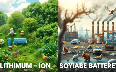 Are there any environmental benefits to using lithium-ion batteries over lead-acid batteries