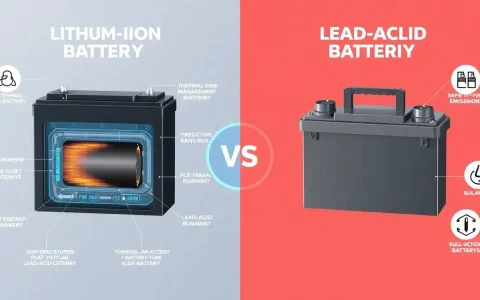 How do lithium-ion batteries differ in safety from lead-acid batteries
