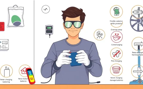 What precautions should I take when charging lithium-ion batteries