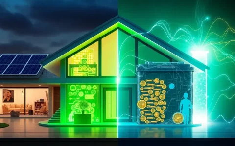 How does the energy density of lithium-ion batteries impact their lifespan in home energy storage systems