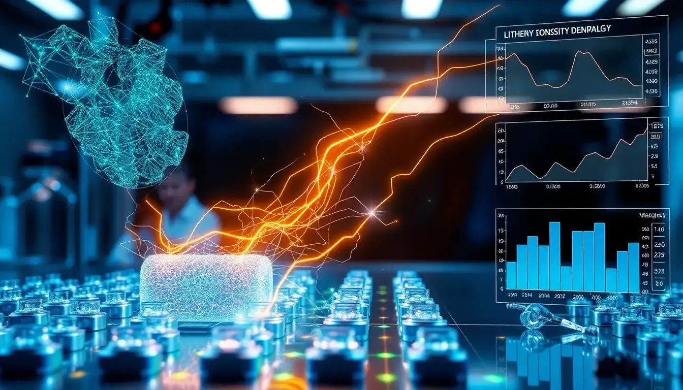 How do advancements in electrode materials affect the energy density of lithium-ion batteries