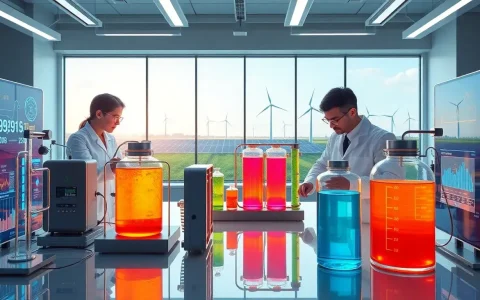 What advancements are being made to improve the energy density of flow batteries