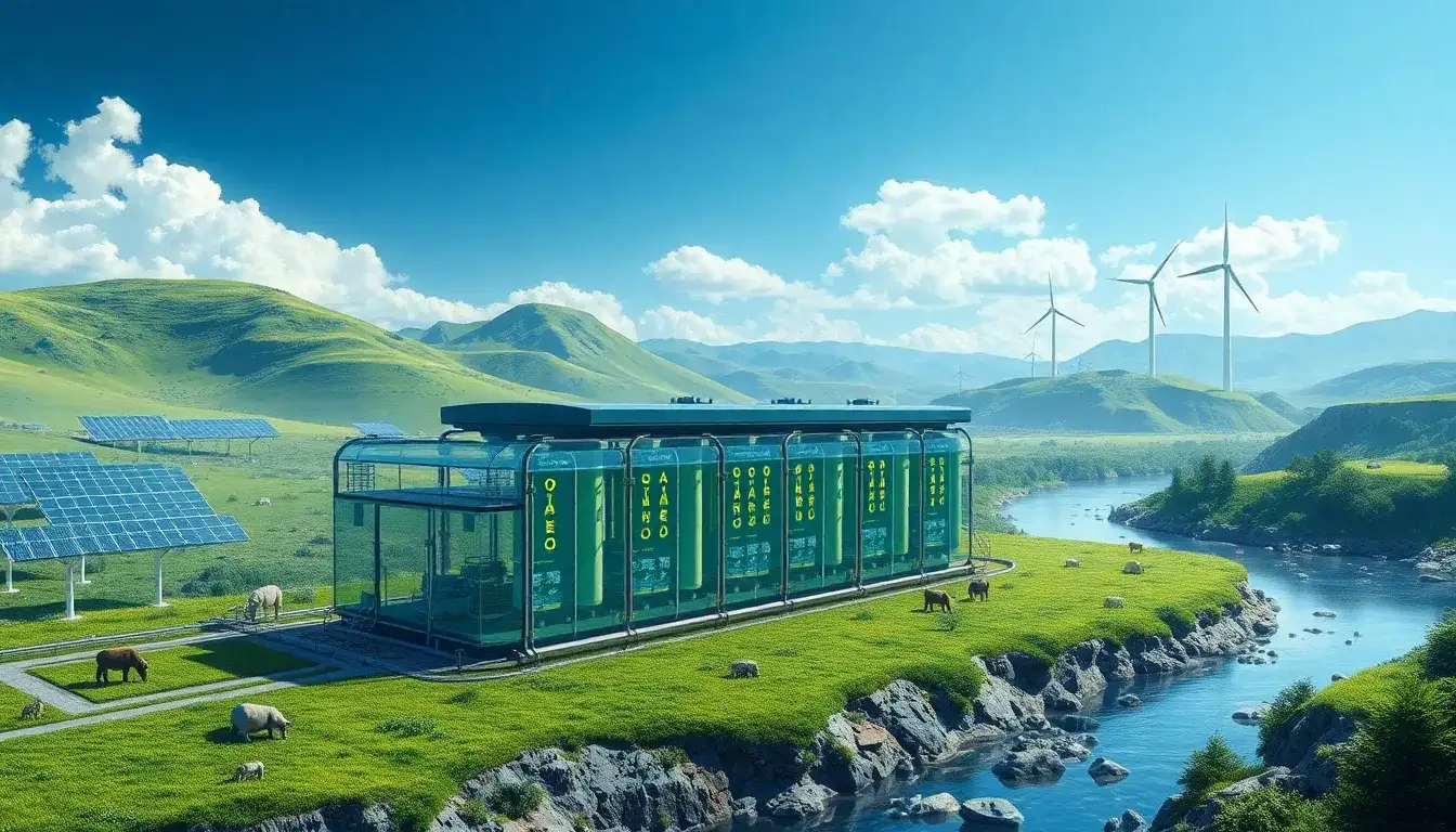 What are the environmental impacts of using vanadium in flow batteries