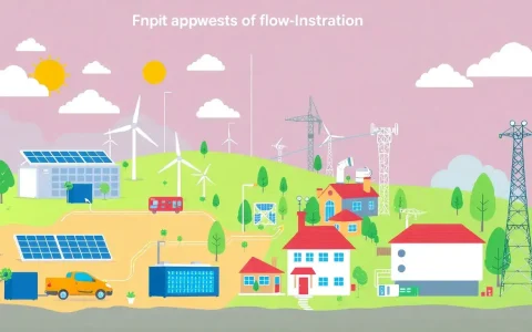What are the main applications for flow batteries