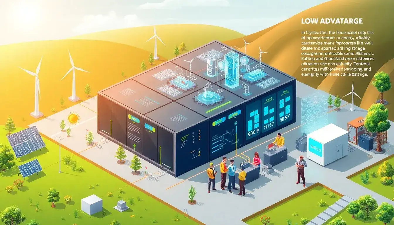 What are the main advantages of using flow batteries in utility-scale applications
