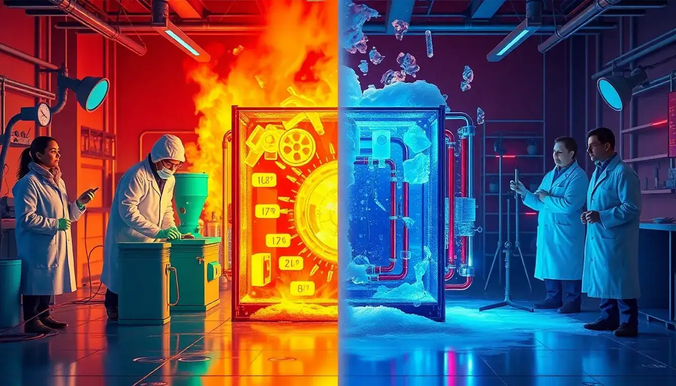 How do flow batteries perform in extreme temperatures