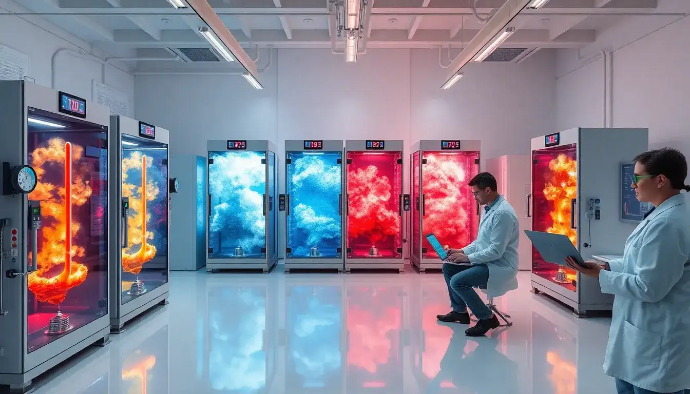 How do extreme temperatures affect the lifespan of flow batteries