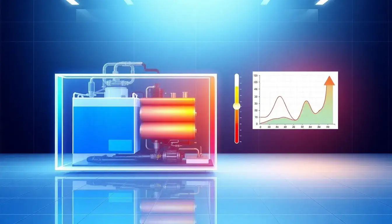 How does the performance of vanadium redox flow batteries vary with temperature