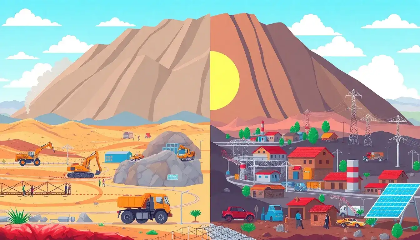 What are the socio-economic impacts of lithium mining on local communities