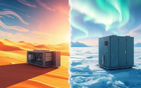 How do iron flow batteries perform in extreme temperatures