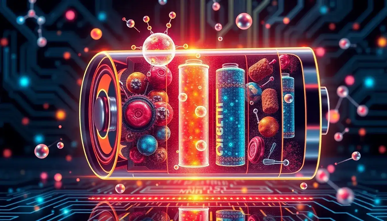 What are the most common chemicals found in lithium-ion batteries