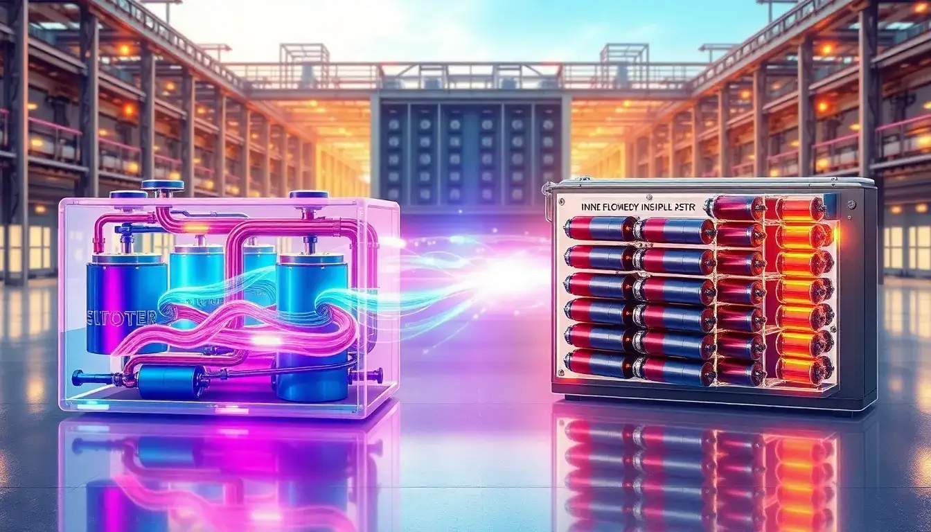 Are iron flow batteries more cost-effective than lithium-ion batteries for large-scale energy storage