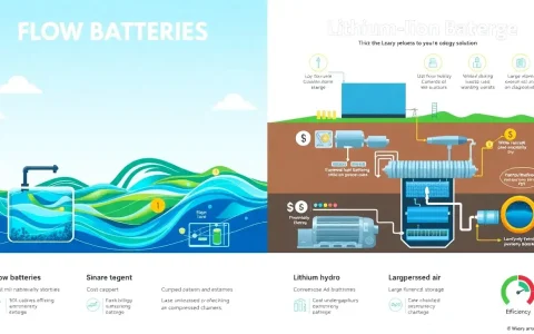 How do flow batteries compare to other energy storage solutions in terms of cost and efficiency