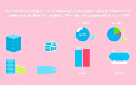 How do the maintenance costs of flow batteries compare to other energy storage solutions