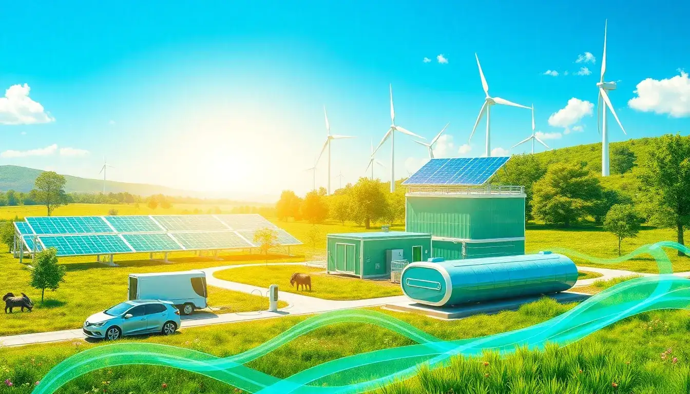 What are the environmental benefits of using vanadium flow batteries