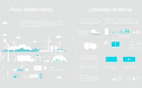 Are there any specific applications where flow batteries are more cost-effective than lithium-ion batteries