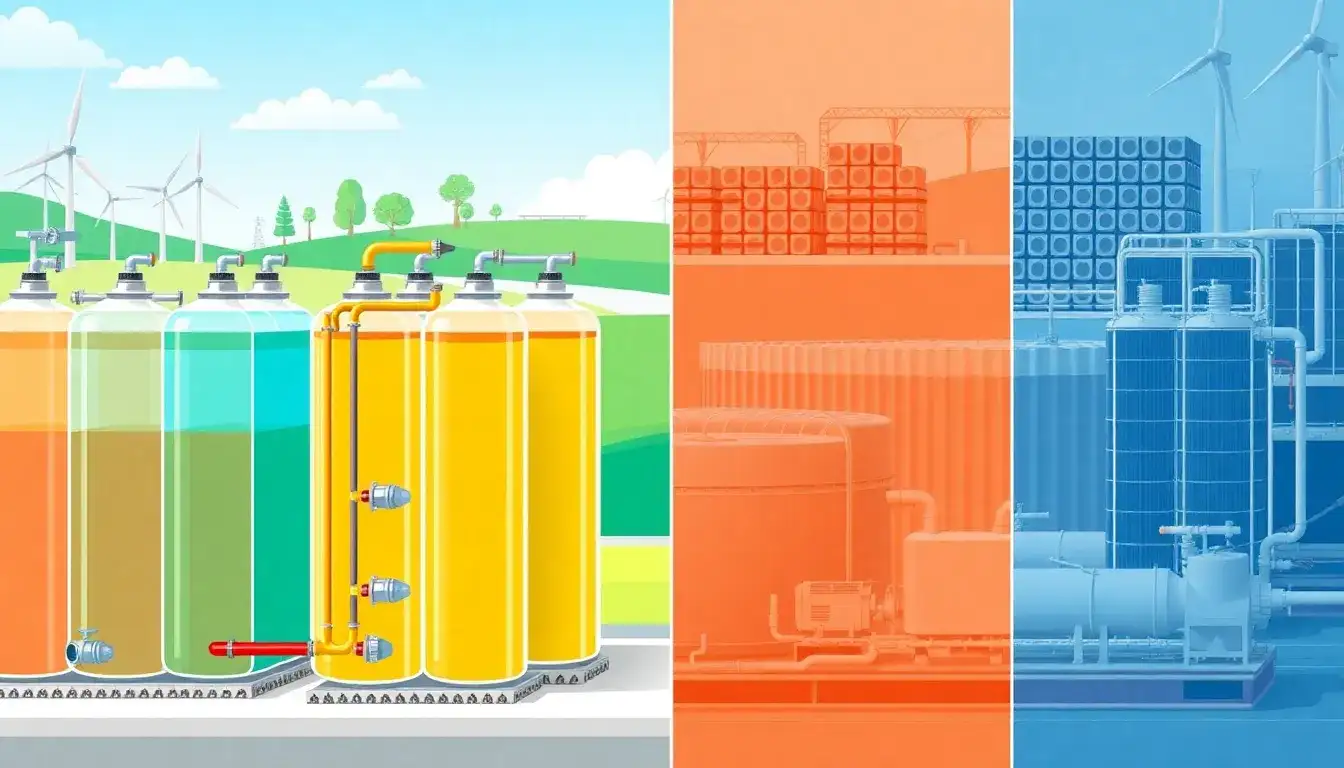 How do flow batteries compare in cost-effectiveness to other energy storage technologies