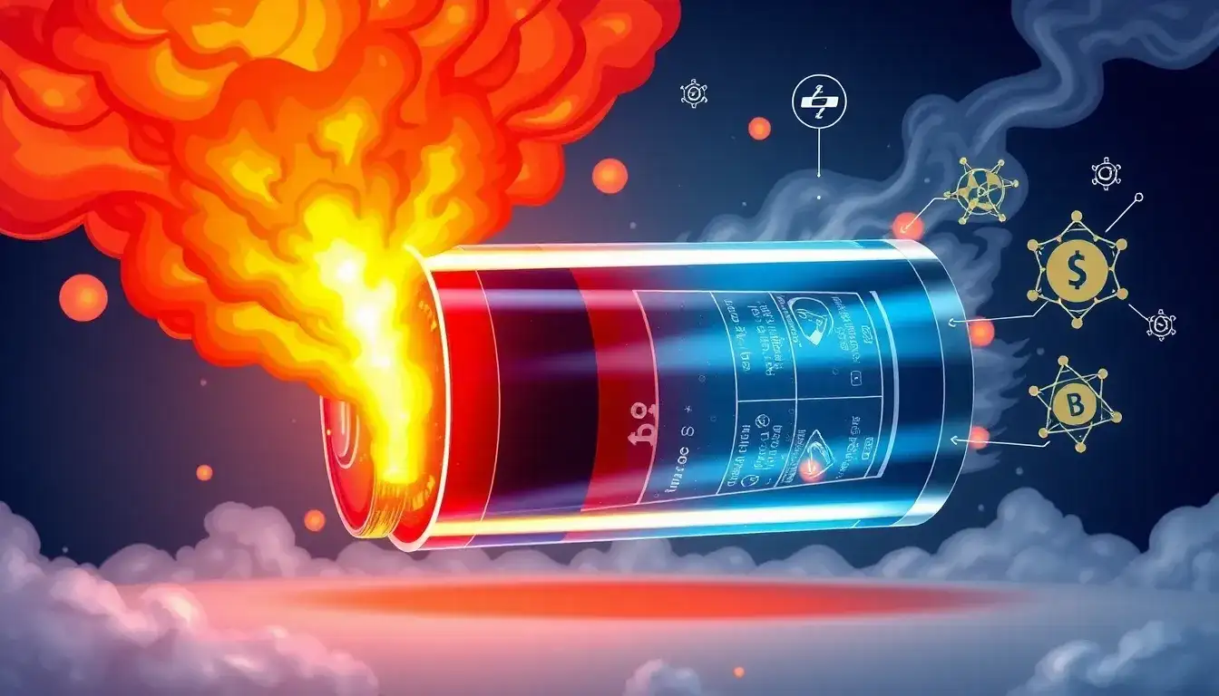 How does thermal runaway occur in lithium-ion batteries