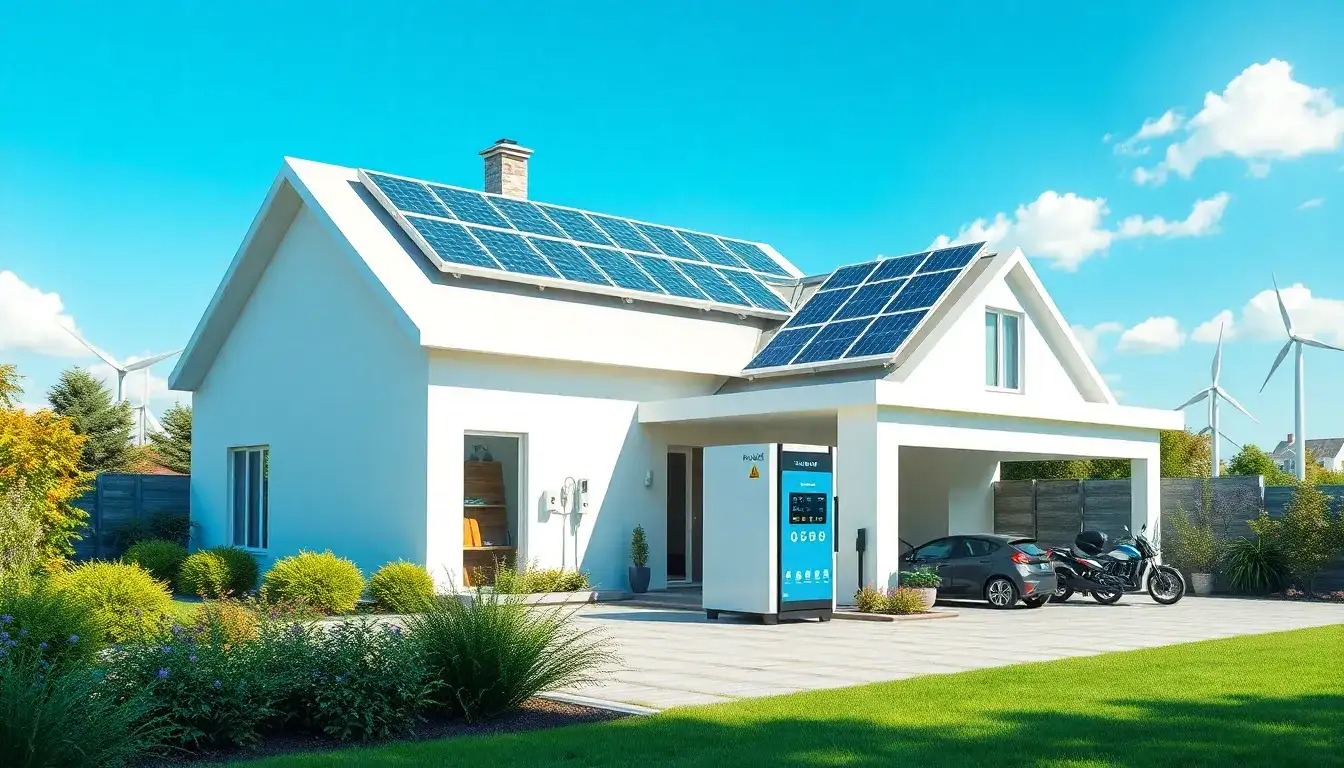 How do residential energy storage systems improve energy efficiency