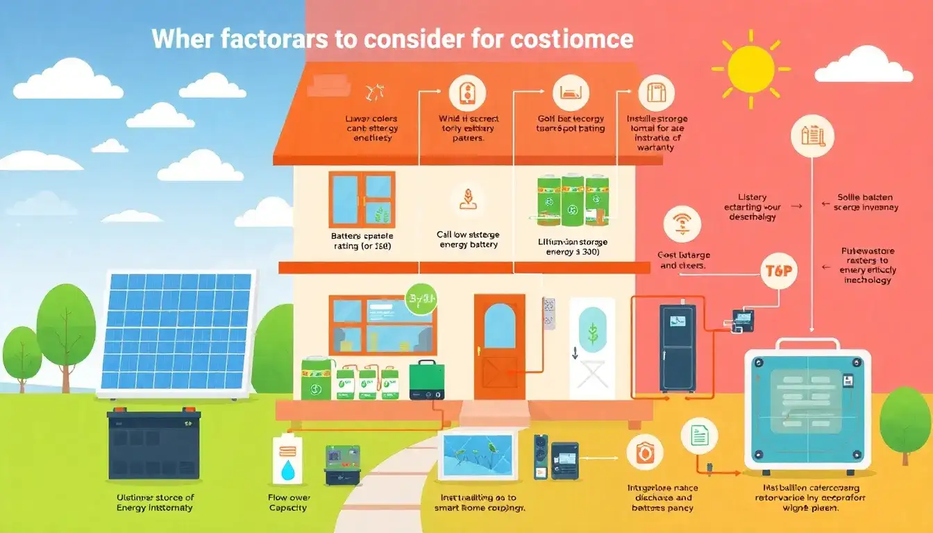 What factors should I consider when choosing between different residential energy storage systems