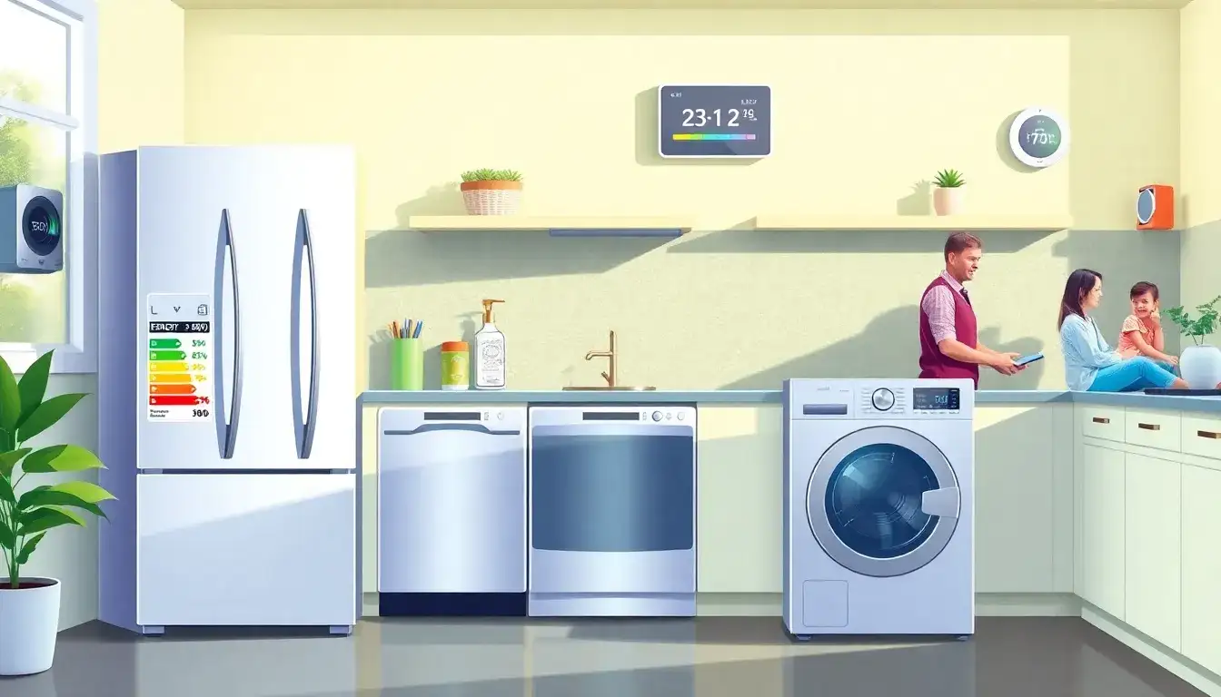 Can using energy-efficient appliances help lower my peak demand