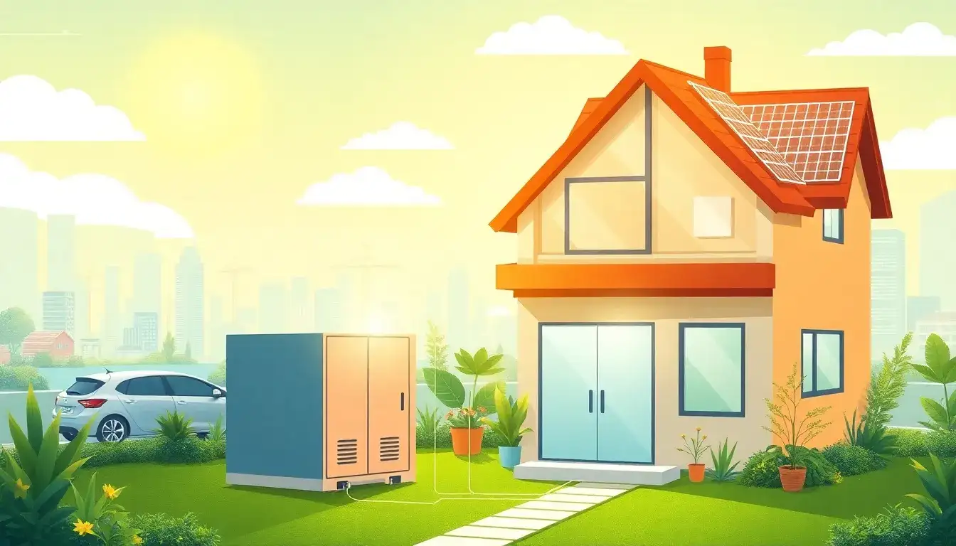 What are the main benefits of integrating energy storage with solar panels