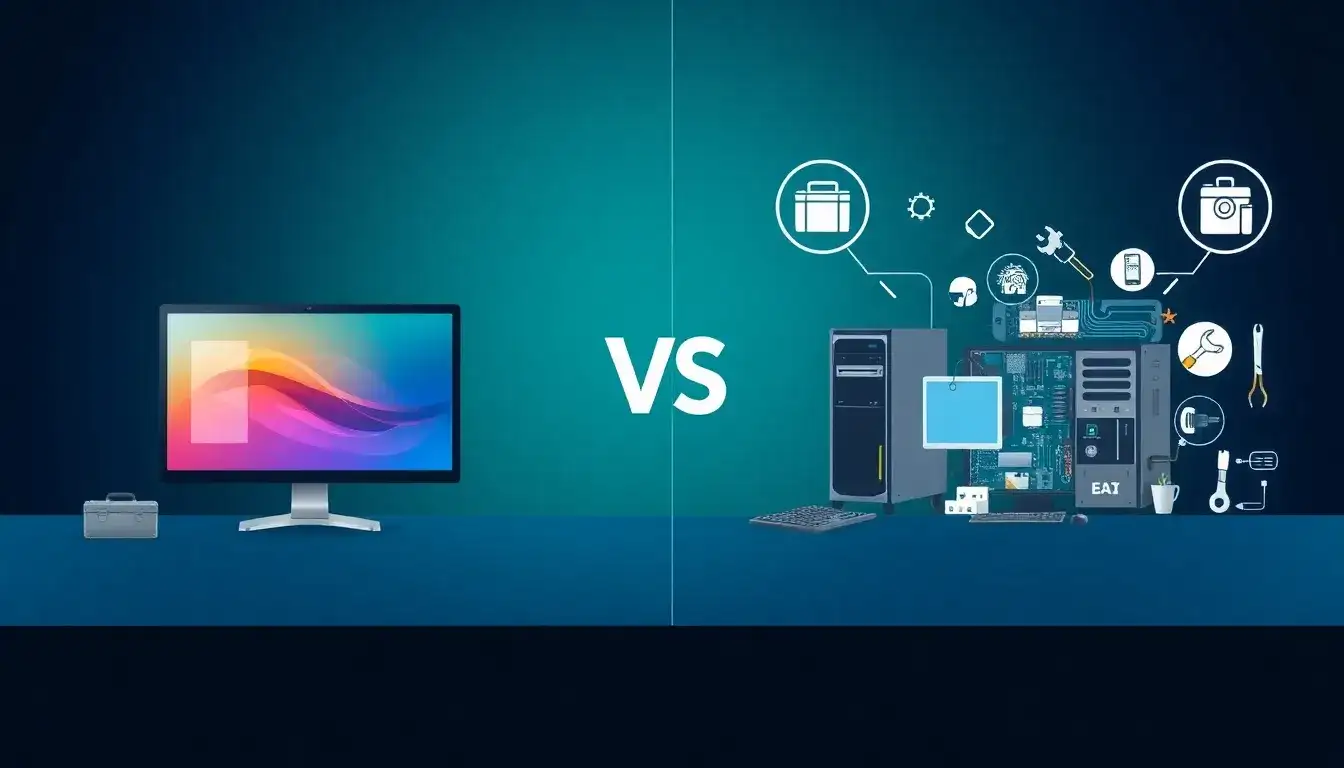 How does the maintenance requirement of all-in-one systems differ from traditional systems