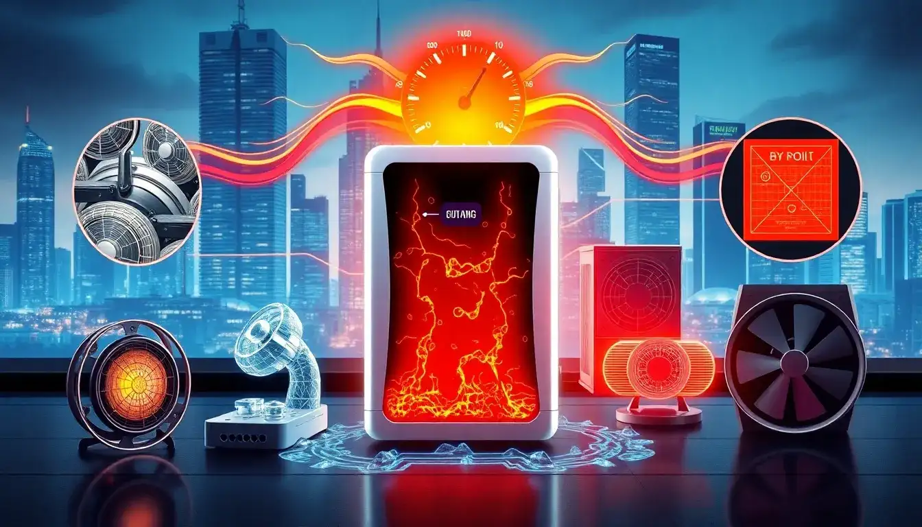 How does overheating affect the longevity of all-in-one energy storage systems