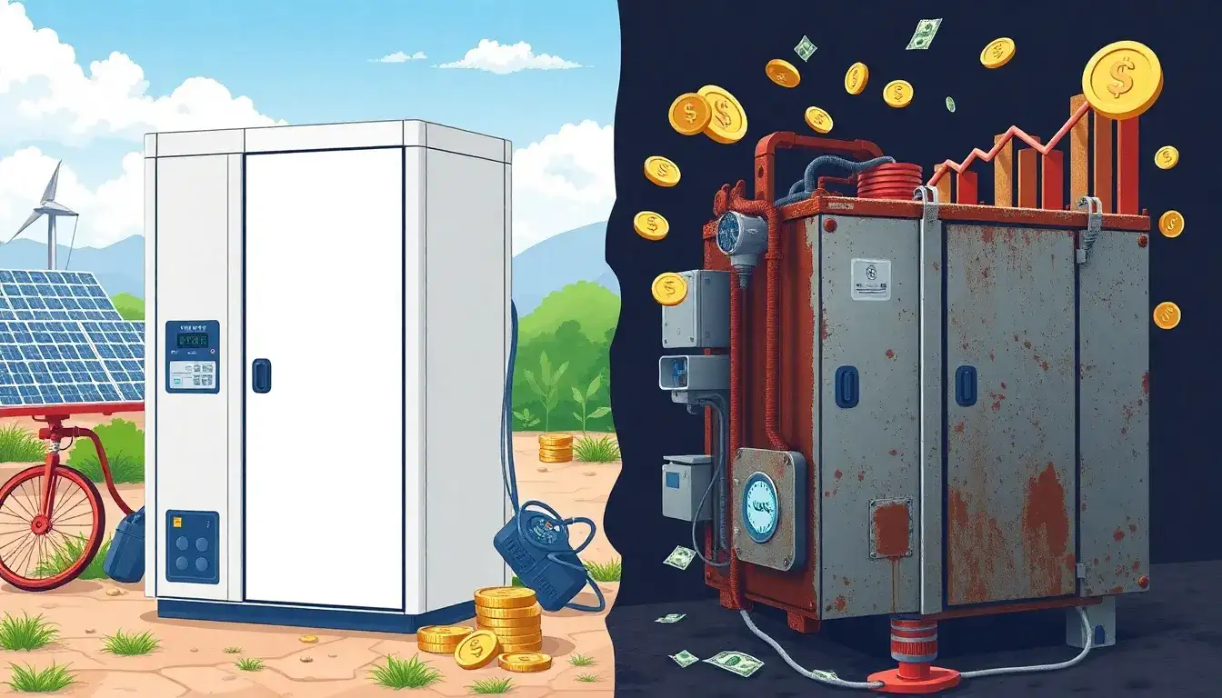 What are the cost implications of replacing an entire all-in-one energy storage system