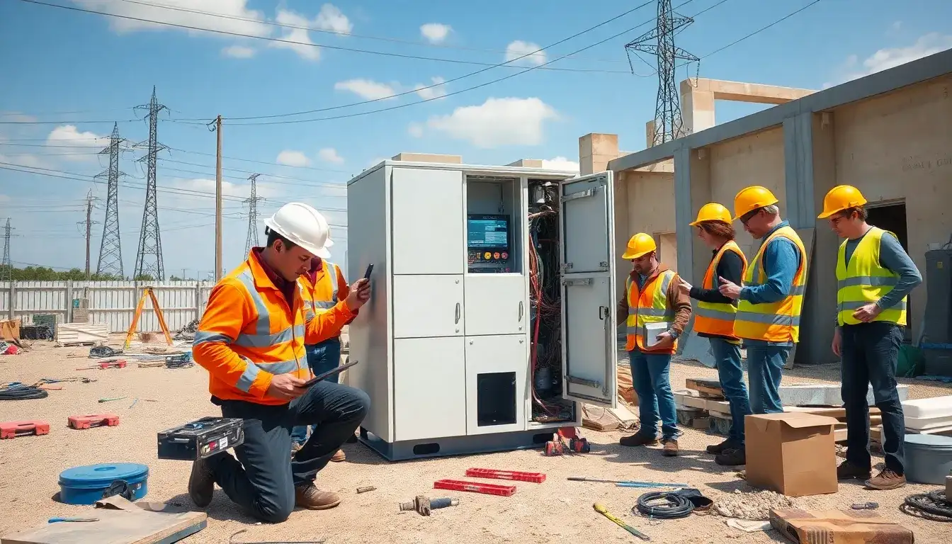Are there any specific challenges when installing an all-in-one energy storage system