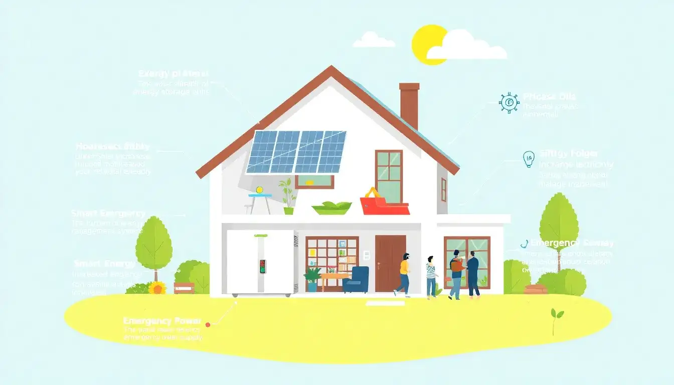What are the main benefits of using all-in-one energy storage systems for homes
