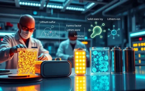 Which battery technology has the highest energy density