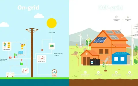 What factors should I consider when choosing between on-grid and off-grid energy storage systems