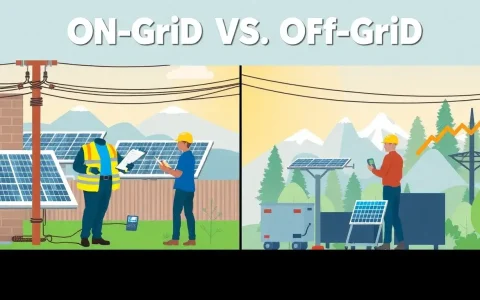 How do the costs of professional inspections compare between on-grid and off-grid systems