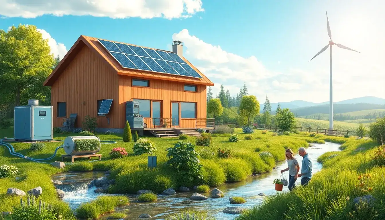 How do off-grid systems contribute to energy independence