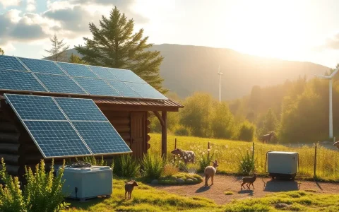 How do off-grid solar systems handle excess energy production