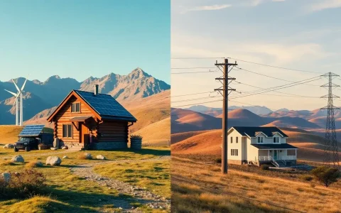 How does the reliability of off-grid systems compare to grid-tied systems in remote areas