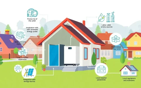 What are the main factors influencing the installation costs of residential energy storage systems