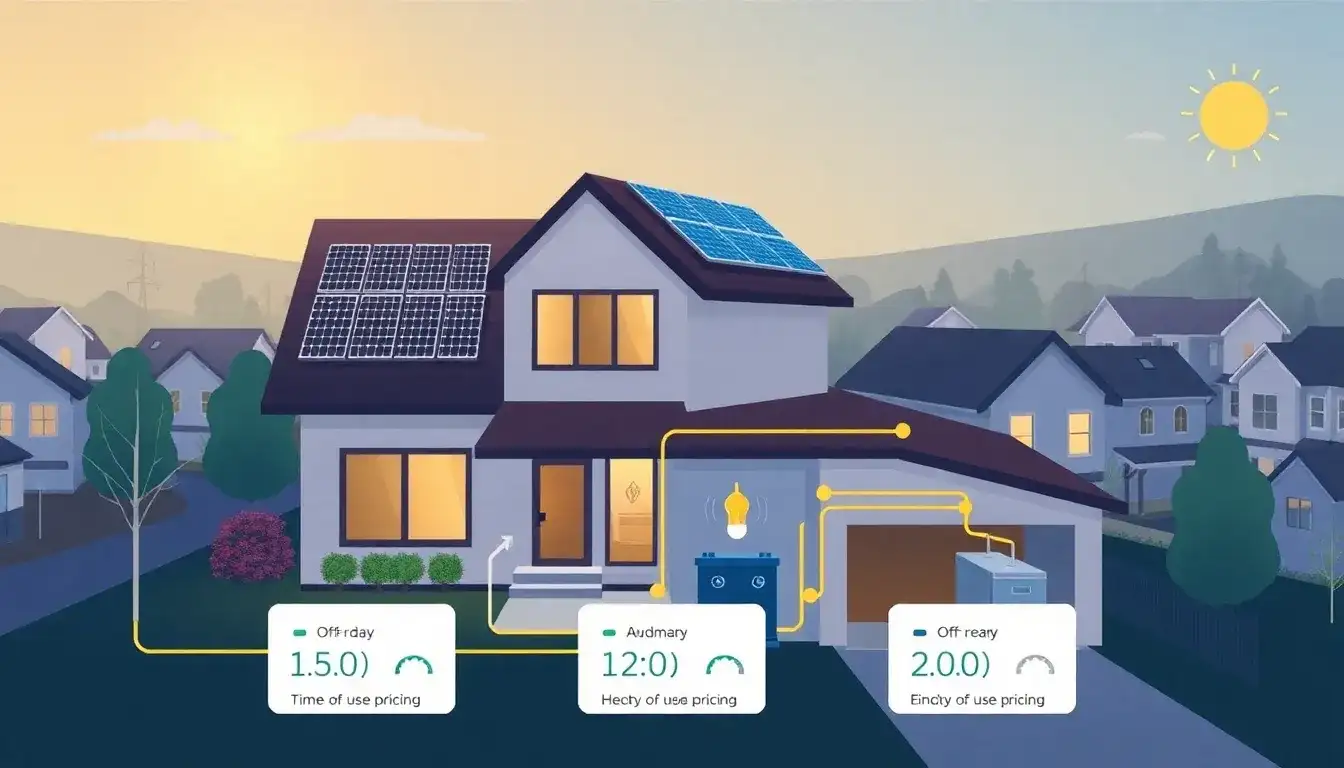 How does load shifting work with residential energy storage systems